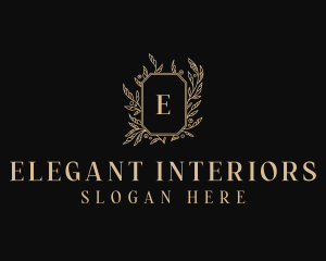 Elegant Floral Salon logo design