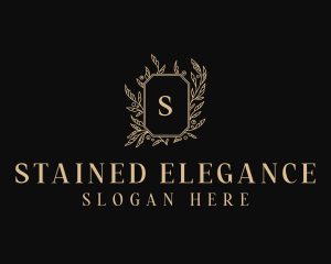 Elegant Floral Salon logo design