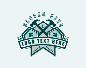 Contractor Roofing Construction Logo