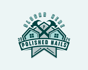 Contractor Roofing Construction logo design