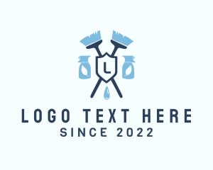 Housekeeper - Eco Sanitizer Housekeeping logo design