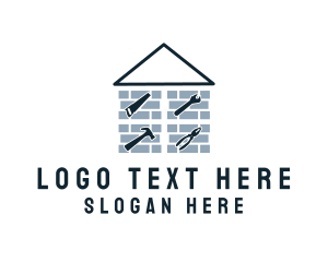 Bricks - Home Builder Tools logo design