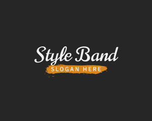 Casual Style Paint logo design