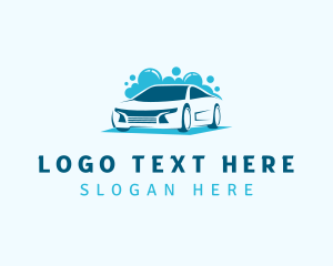 Wash - Car Wash Cleaner logo design