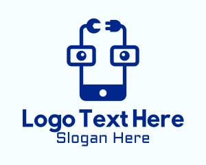 Mobile Geek Technician Logo