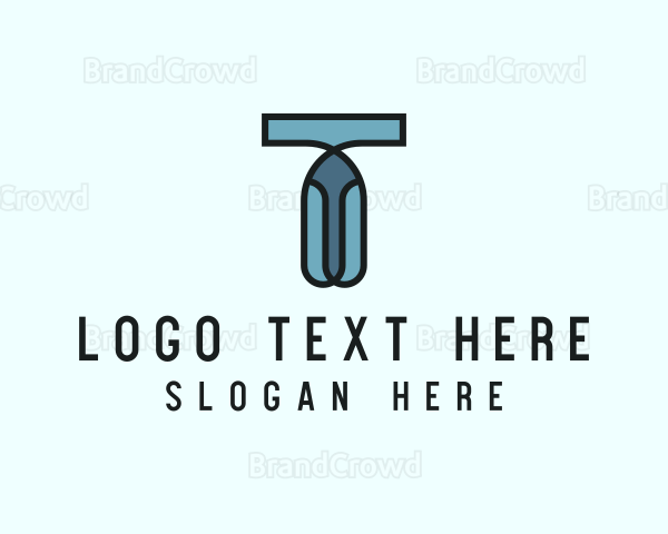 Business Letter T Logo