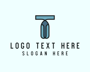 Drone - Business Letter T logo design