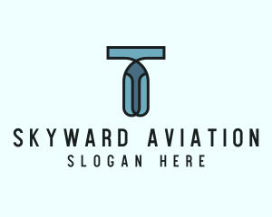 Aeronautical - Business Letter T logo design