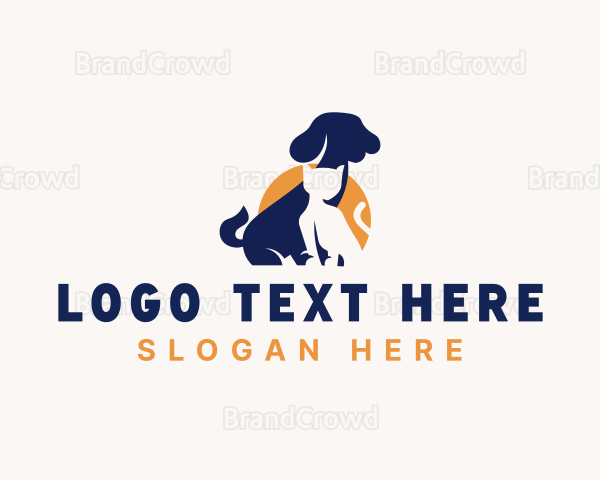 Dog Cat Veterinarian Logo