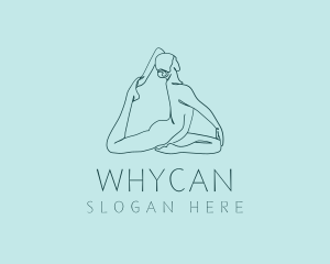 Yoga Feminine Woman Logo