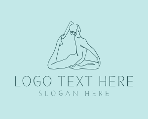 Yoga Feminine Woman Logo