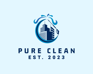 Metro City Building Cleaning logo design