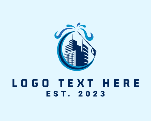 City - Metro City Building Cleaning logo design