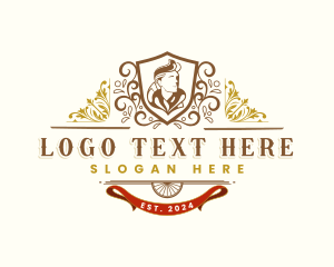 Leaf - Luxury Gentleman Floral logo design