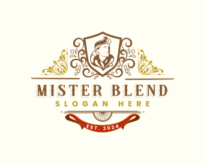 Mister - Luxury Gentleman Floral logo design