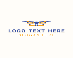 Videography - Rotorcraft Aerial Drone logo design
