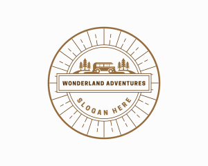 Nature Travel Van logo design