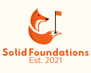 Animal Sanctuary - Fox Golf Course logo design