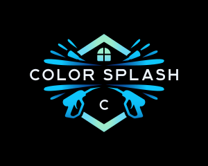 Pressure Wash Cleaning logo design