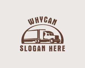 Freight Trucking Vehicle Logo