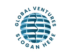 Foreign - Company Global Face logo design