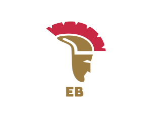 Spartan Helmet Head Logo
