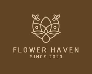 Blossoming - Minimalist Flower Boutique logo design