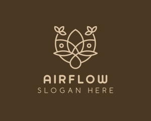 Minimalist Flower Boutique  logo design