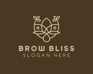 Minimalist Flower Boutique  logo design