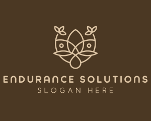 Minimalist Flower Boutique  logo design