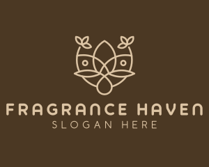 Minimalist Flower Boutique  logo design