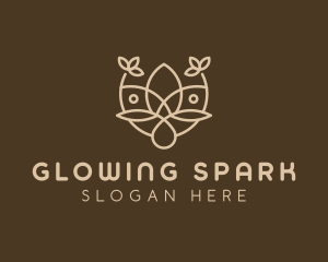 Minimalist Flower Boutique  logo design