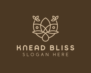 Minimalist Flower Boutique  logo design