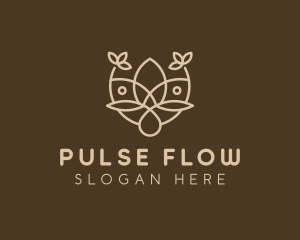 Minimalist Flower Boutique  logo design