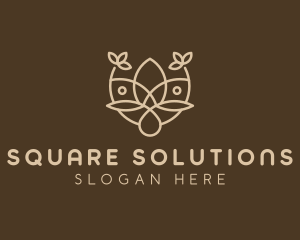 Minimalist Flower Boutique  logo design