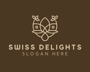 Minimalist Flower Boutique  logo design