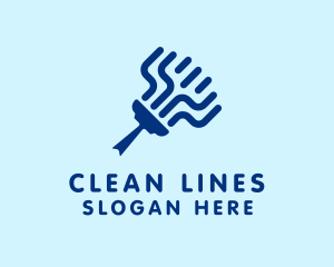 Cleaning Vacuum Cleaner logo design