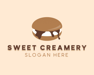 Tiramisu Biscuit Dessert logo design