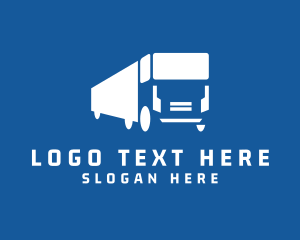 Truck - Truck Vehicle Transportation logo design