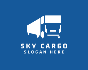 Truck Vehicle Transportation logo design