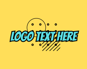 Digital Creator - Playful Pop Art Comics logo design