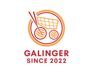 Canteen - Japanese Sushi Cart logo design