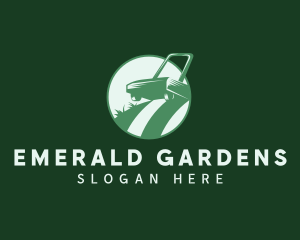 Lawn Mower Yard logo design