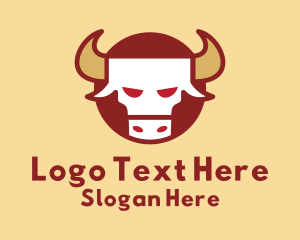 Bullfighter - Chinese Zodiac Ox logo design