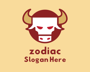 Chinese Zodiac Ox logo design
