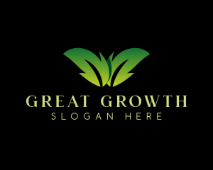 Leaf Plant Gardening Logo