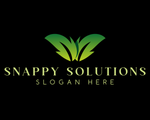 Leaf Plant Gardening Logo