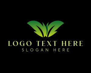 Leaf Plant Gardening Logo