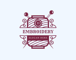 Sewing Yarn Tailoring  logo design