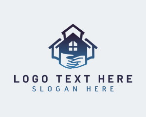 Developer - Home Property Handshake logo design